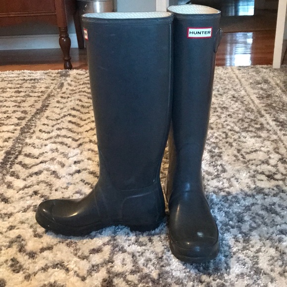 Grey hunter boots - Picture 2 of 4